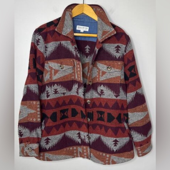 Idyllwind Button-Up Shacket Southwestern print - Picture 1 of 2